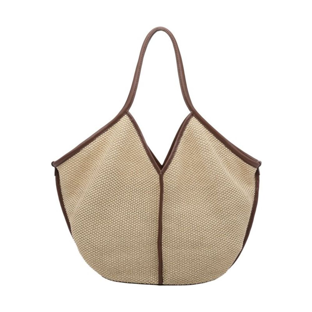 Hereu Women Calella Soft Raffia Shoulder Bag